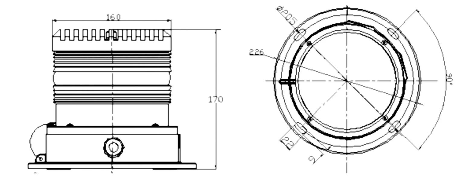 Type BC LED Medium Intensity Obstruction Light(OM2K-1)1.jpg